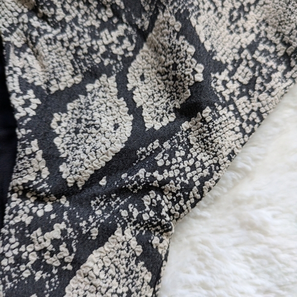 ANDIE SWIM Snake Print Sicily Top Riveria High Waisted Bottom Bikini NEW Size M - Picture 7 of 12